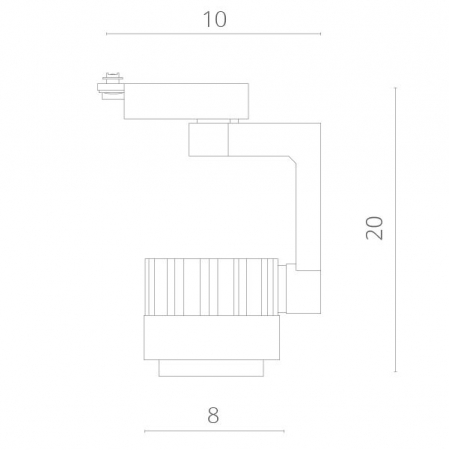 Arte Lamp A1610PL-1BK