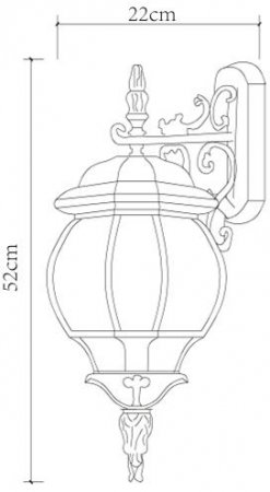 Arte Lamp A1042AL-1BN