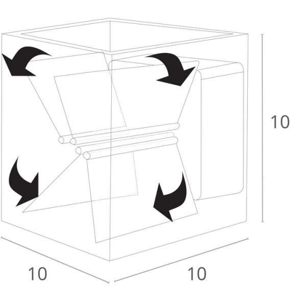 Уличный настенный светодиодный светильник Arte Lamp Rullo A1414AL-1WH