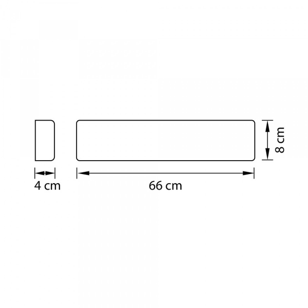 Настенный светодиодный светильник Lightstar Fiume 810526
