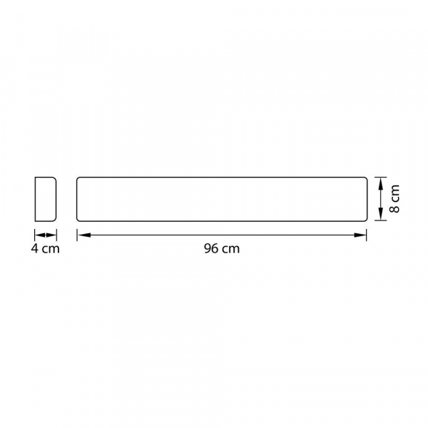 Настенный светодиодный светильник Lightstar Fiume 810538