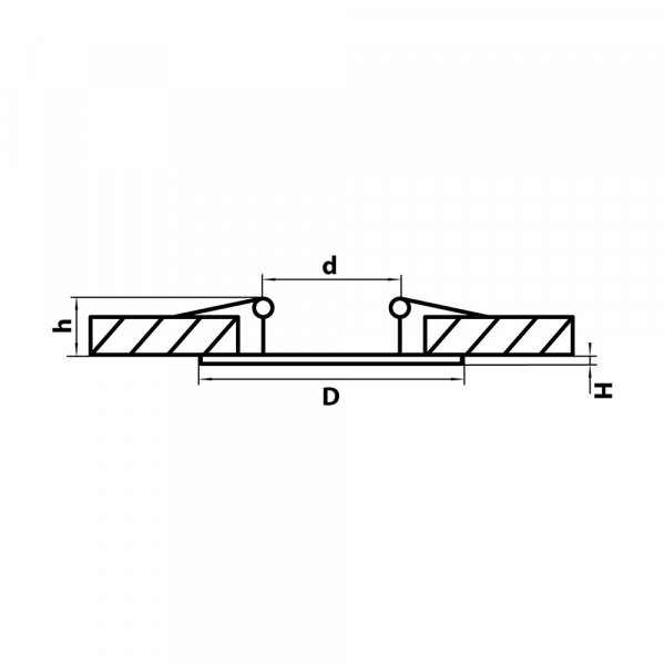 Встраиваемый светодиодный светильник Lightstar Forto 223502