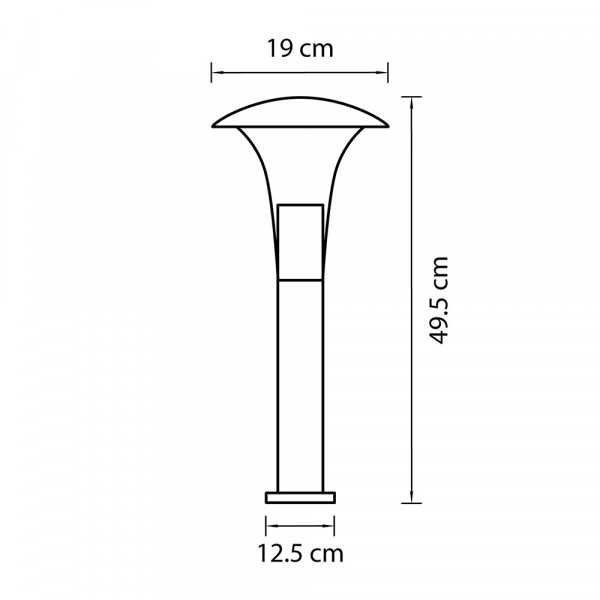 Уличный светодиодный светильник Lightstar Arroto 378937