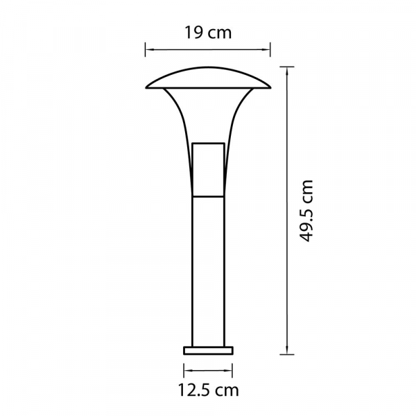 Уличный светодиодный светильник Lightstar Arroto 378947