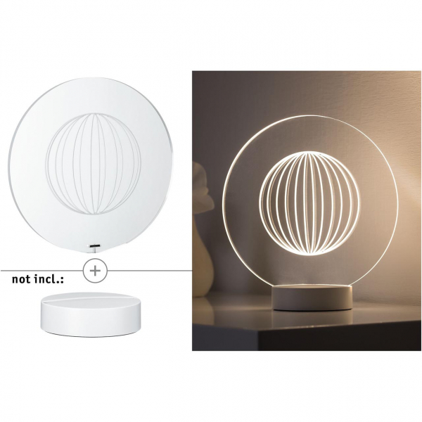 Плафон Paulmann 3D Yarn Glas 79531