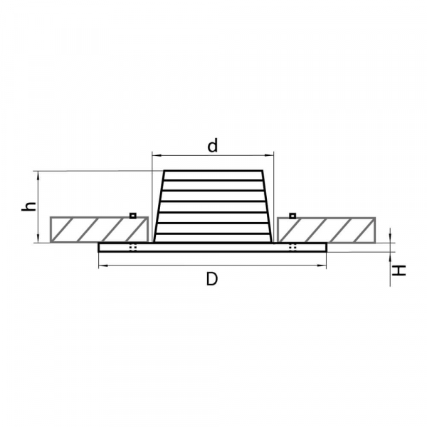 Встраиваемый светодиодный светильник Lightstar Leddy 212175