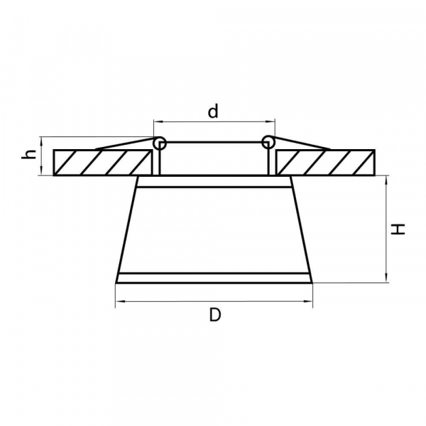Встраиваемый светодиодный светильник Lightstar Maturo 072172