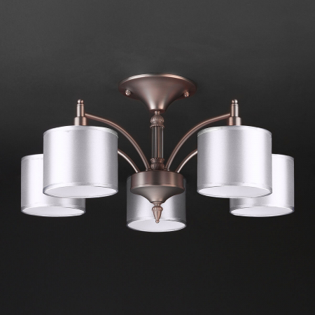 Eurosvet 60080/5 сатин-никель