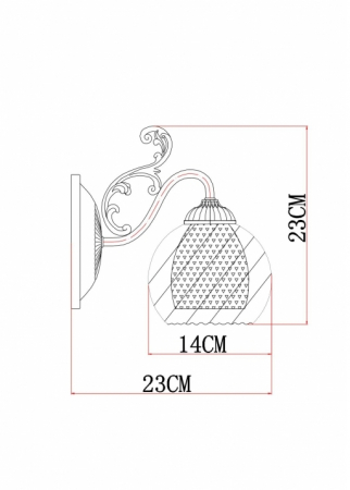 Arte Lamp A7062AP-1AB
