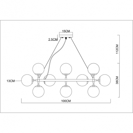 Arte Lamp A1664SP-25BK