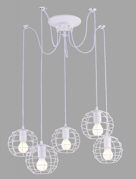 Подвесная люстра Arte Lamp A1110SP-5WH