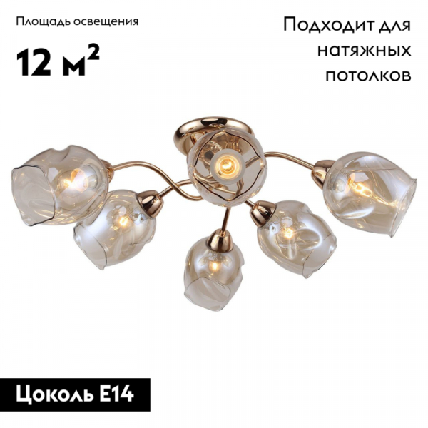 Потолочная люстра Lussole Lgo Cochise LSP-8086