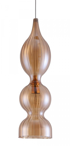 Подвесной светильник Crystal Lux Iris SP1 B Amber