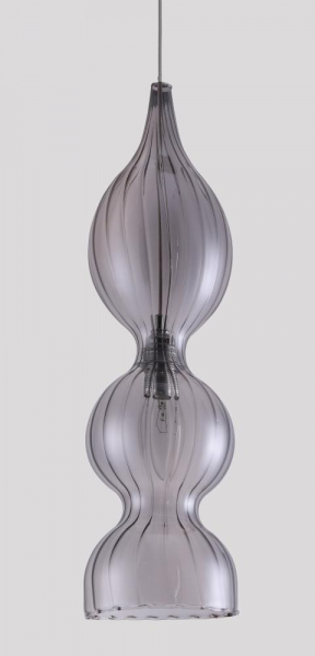 Подвесной светильник Crystal Lux Iris SP1 B Smoke