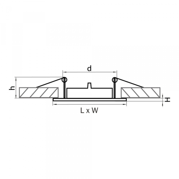 Встраиваемый светильник Lightstar Lega16 011941