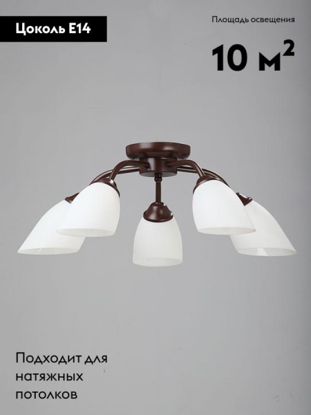 Потолочная люстра Vitaluce V3252/5PL