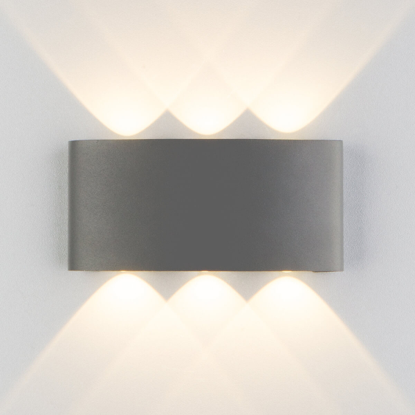 Уличный настенный светодиодный светильник Elektrostandard 1551 Techno LED Twinky Trio 4690389106354 a038417