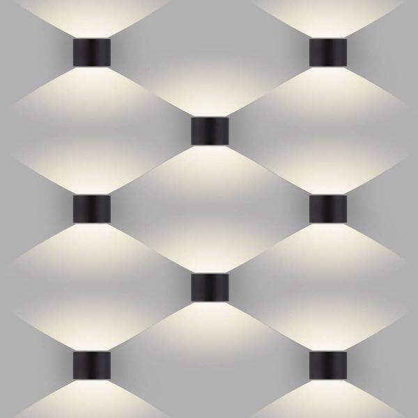 Уличный настенный светодиодный светильник Elektrostandard 1518 Techno LED Blade черный 4690389108938