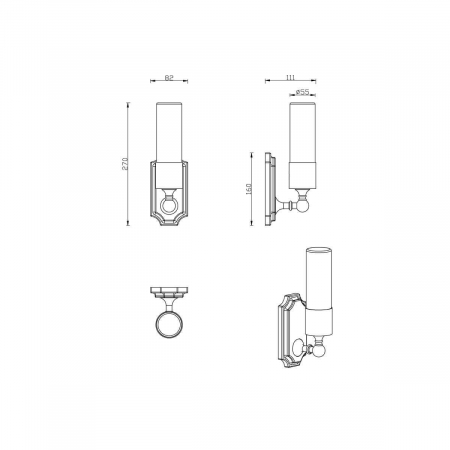 Lucia Tucci Vet W5850.1 Chrome