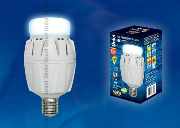 Лампа светодиодная (UL-00001527) Uniel E27 12W 4000K матовая LED-A60 12W/NW/E27/FR PLP01WH