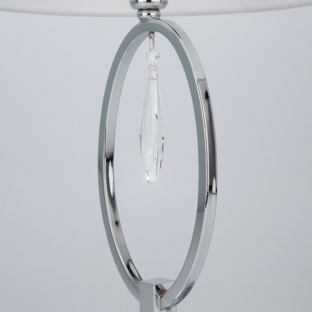 Eurosvet 01055/1 хром/прозрачный хрусталь Strotskis