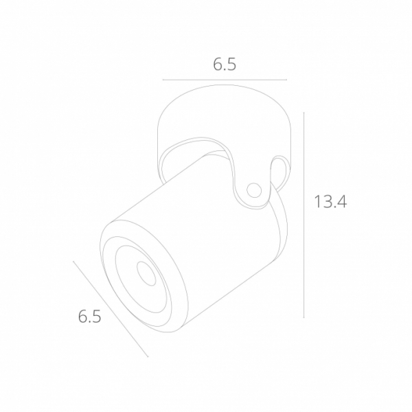 Спот Arte Lamp A3316PL-1WH