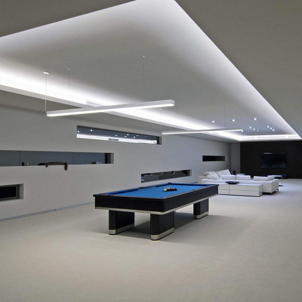 Подвесной светодиодный светильник Elektrostandard LSG-01-2-8 128-35-3000-MS 4690389129421