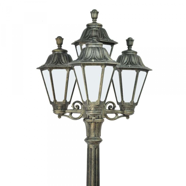 Уличный фонарь Fumagalli Ricu Bisso/Rut 3+1 E26.157.S31.BYF1R