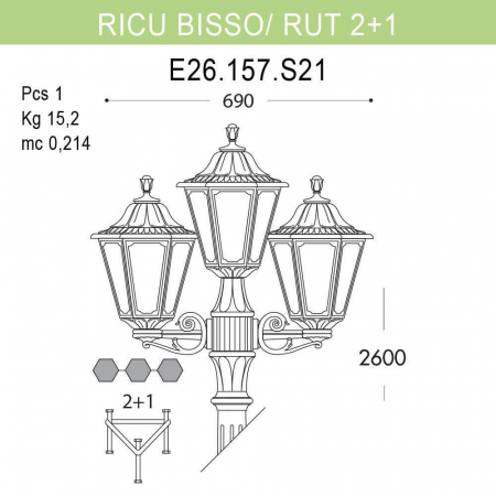 Fumagalli E26.157.S21.AXF1R