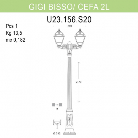 Fumagalli U23.156.S20.AYF1R