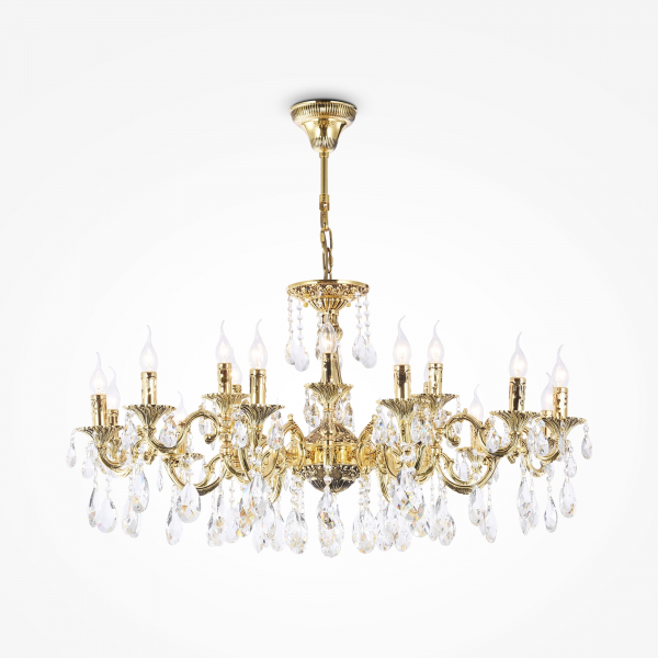Подвесная люстра Maytoni Monica DIA883-PL-18-G