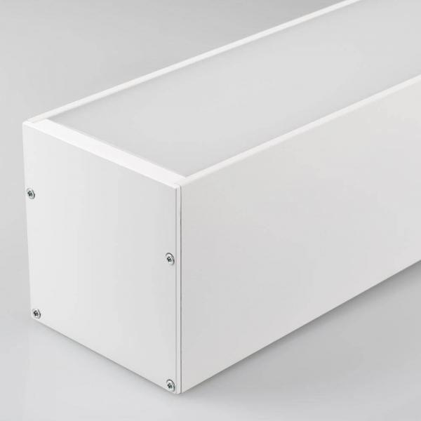 Профиль с экраном Arlight SL-LINE-7477-2500 WHITE+OPAL 021372