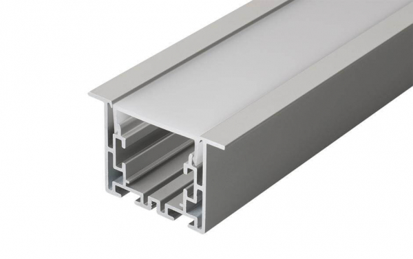 Профиль с экраном Arlight S2-LINIA55-F-2500 ANOD+OPAL 021176