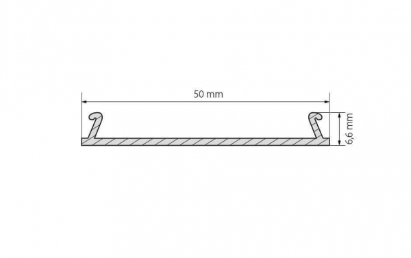 Экран Arlight TOP-LINIA53-С-2000 ANOD 016990