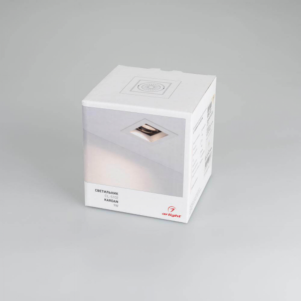 Встраиваемый светильник Arlight CL-KARDAN-S102x102-9W Warm 024137