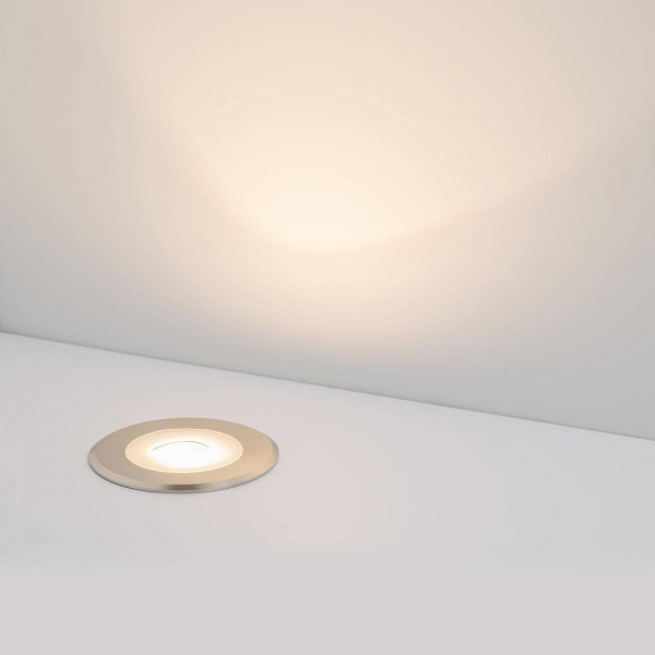 Тротуарный светильник Arlight LTD-GROUND-TILT-R80-9W Warm3000 024950