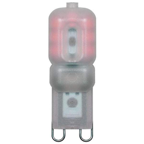 Лампа светодиодная Feron G9 5W 2700K Прямосторонняя Матовая LB-432 25769
