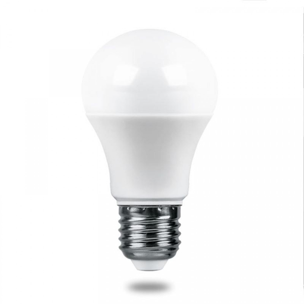 Лампа светодиодная Feron E27 20W 6400K Шар Матовая LB-98 25789