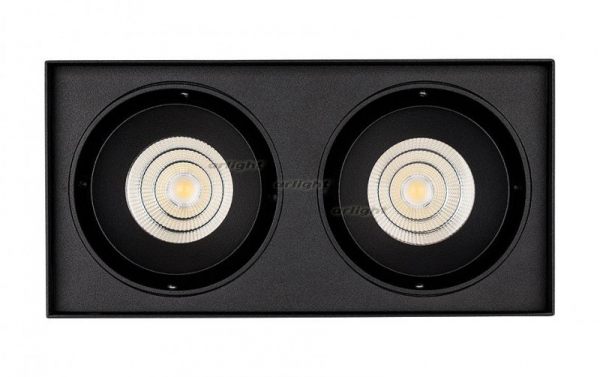 Накладной светильник Arlight SP-CUBUS-S100x200BK-2x11W Day White 023086