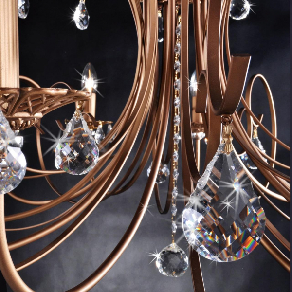 Подвесная люстра Citilux Марлен Кофейная CL411101