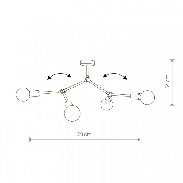 Подвесная люстра Nowodvorski Twig 9140