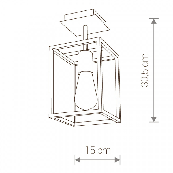 Потолочный светильник Nowodvorski Crate 9045