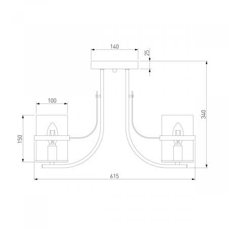 Eurosvet 60085/5 античная бронза