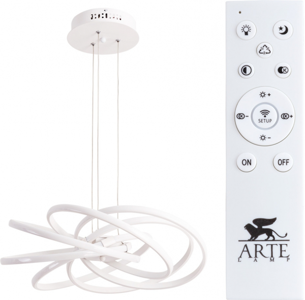 Подвесной светодиодный светильник Arte Lamp Presto A2527SP-6WH