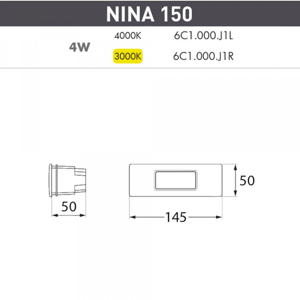 Уличный светодиодный светильник Fumagalli Nina 6C1.000.000.AYJ1L
