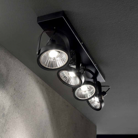 Ideal lux Glim PL4 Nero