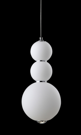 Crystal Lux Desi SP3 Chrome/White