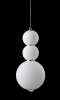 Crystal Lux Desi SP3 Chrome/White