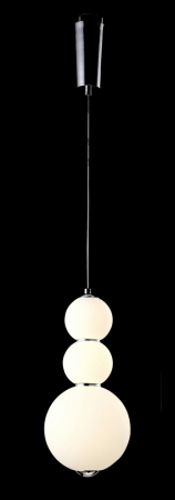 Crystal Lux Desi SP3 Chrome/White