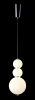 Crystal Lux Desi SP3 Chrome/White
